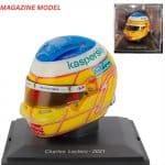 Magazine Model 1/5 - Spark CHARLES LECLERC TEAM FERRARI MISSION WINNOW SF21 FRENCH GP 2021 - HELMET