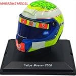 Magazine Model 1/5 - Spark Felipe Massa Scuderia Ferrari #6 Formula 1 2006 helmet