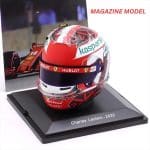 Magazine Model 1/5 - Spark Charles Leclerc Scuderia Ferrari #16 Formula 1 2020 helmet