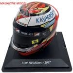 Magazine Model 1/5 - Spark Kimi Raikkönen #7 Scuderia Ferrari fórmula 1 2017  helmet