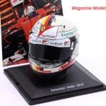 Magazine Model 1/5 - Spark Sebastian Vettel 2015 Scuderia Ferrari #5 Formula 1 Helmet