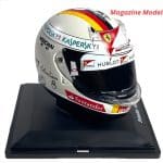 Magazine Model 1/5 - Spark Sebastian Vettel 2015 Scuderia Ferrari #5 Formula 1 Helmet - Image 2
