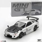 Mini GT  1/64 MAZDA RX7 FD3S RE-AMAMIYA SILVER METALLIC 2004