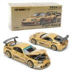POP RACE 1/64 top secret gt300 supra, gold