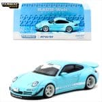Tarmac 1/64 porsche rwb 997 *lomianki*, blue
