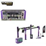 Tarmac 1/64 garage tools set *eva racing*, purple/black/green