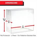 EVORETRO - PET Protector For Display 36 boosters Pokemon Single - 1 Pc