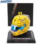 LOOKSMART 1/5 Bell Helmet - F1 LEWIS HAMILTON TEAM FERRARI HP N 44 MIAMI GP 2025 - Yellow