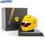 LOOKSMART 1/5 Bell Helmet - HELMET F1 LEWIS HAMILTON TEAM FERRARI HP N 44 MONACO GP 2025 - Yellow