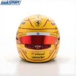 LOOKSMART 1/5 Bell Helmet - HELMET F1 LEWIS HAMILTON TEAM FERRARI HP N 44 MONACO GP 2025 - Yellow - Image 3