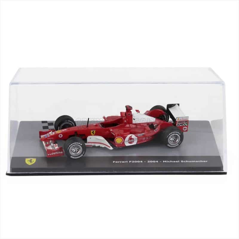MAGAZINE MODELS Michael Schumacher Ferrari F2004 #1 Formula 1 World champion 2004 1:43 Altaya