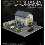 Black Box Diorama 1/64 diorama *factory with light*, various