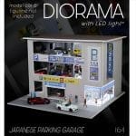 Black Box Diorama 1/64 diorama *japan parking building with light*, various