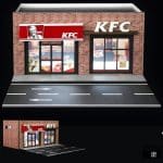 Black Box Diorama 1/64 diorama *kfc with light*, various