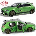 NZG - 1/18 - MERCEDES BENZ - A-CLASS A45S 4-MATIC AMG 2023 - GREEN MET BLACK - Image 2
