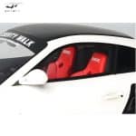 GT Spirit 1/18 PORSCHE - 911 997 TURBO COUPE LB WORKS 2024 WHITE - Black TOP - Image 5