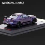 IGNITION 1/64 nismo r34 gt-r z-tune, purple metallic - Image 2