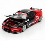 Mini GT 1/64  NISSAN SKYLINE GT-R R33 KAIDO WORKS ADVAN KAIDO HOUSE - Image 2