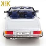 KK SCALE 1/12 1985 mercedes benz 450 sl r107 europe, silver - Image 7