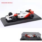 MAGAZINE MODELS 1:24 1991 Ayrton Senna -- World Champion -- #1 McLaren MP4/6 -- Atlas/Edicola F1