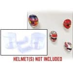 Wall Display Show-Case 1/2 For Mini Helmet - Accessories
