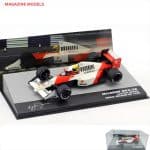Magazine Models 1:43 1990 Ayrton Senna -- British GP -- McLaren MP4/5B -- Atlas F1