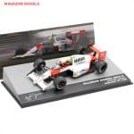 Magazine Models 1:43 F1 McLAREN MP4/5 #1 Senna Winner Germany GP F1 1989  Altaya