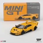 Mini GT 1/64 LAMBORGHINI MURCIELAGO LB- SILHOUETTE WORKS GT EVO YELLOW 2025