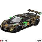 Mini GT 1/64 CHEVROLET CORVETTE Z06 GT3.R #13 AWA DAYTONA 24 HRS 2025