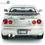 Solido 1/18 NISSAN SKYLINE GT-R BNR34 WITH NISMO PARTS SILVER 1999 - Image 5