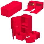 Ultimate Guard Twin FlipnTray 266+ Xenoskin - Red