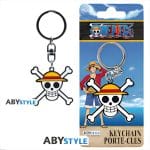 Abysse: One Piece - Skull Luffy Metal Keychain ABYKEY646