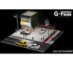 American Diorama 1/64 tofu shop diorama diorama with led lights