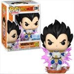 Funko Pop! Animation: Dragon Ball Z - Vegeta GH Glows in The Dark Special Edition #2261 Vinyl Figure