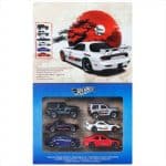 Mattel Hot Wheels Silver Series: Streets of Japan - Set of 6 1:64 Vehicles JLB23