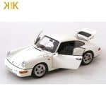 KK SCALE 1/12 1992 porsche 911 964 rs with speedline rims, white - Image 2