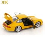 KK SCALE 1/12 1996 porsche 911 993 gt2 speedline rims, speed yellow - Image 2