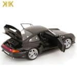 KK SCALE 1/12 1996 porsche 911 993 gt2 speedline rims, black - Image 4