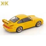 KK SCALE 1/18 1996 porsche 911 993 gt2 with bbs-rims, yellow - Image 3