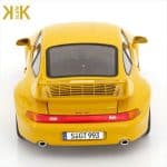 KK SCALE 1/18 1996 porsche 911 993 gt2 with bbs-rims, yellow - Image 4