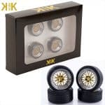 KK SCALE 1/12 porsche bbs rims and tyres set