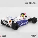 Mini GT  1/64 TOLEMAN TG184 #19 AYRTON SENNA MONACO GP 2ND PLACE 1984 - Image 2