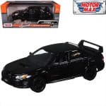 Motor Max 1/24 subaru impreza wrx sti, black