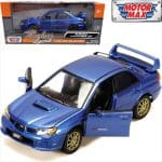 Motor Max 1/24 subaru impreza wrx sti, dark blue