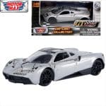 Motor Max 1/43 pagani huayra, silver