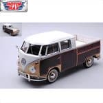 Motor Max 1/24 volkswagen type 2 t1 pickup, brown