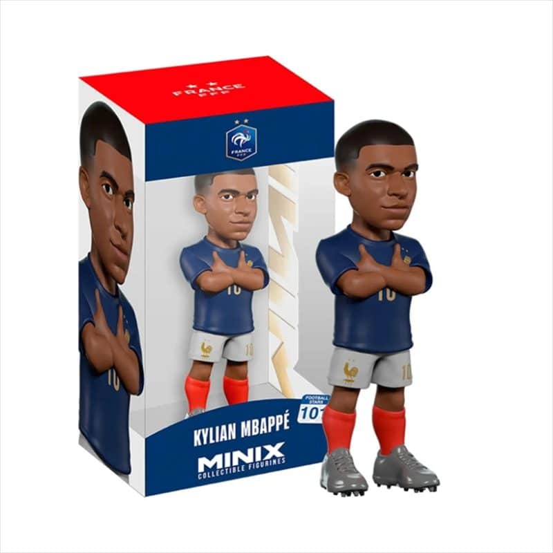 Minix Figurine -  FRANCE - Mbappé - Figure Minix World Cup Football 12cm