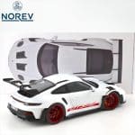 NOREV 1/12 2022 porsche 911 gt3 rs, white/pyro red - Image 3