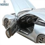 NOREV 1/18 2025 porsche 911 carrera, 964 polar silver metallic - Image 3