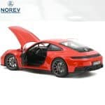 NOREV 1/18 2025 porsche 911 carrera 4 gts, guards red - Image 2